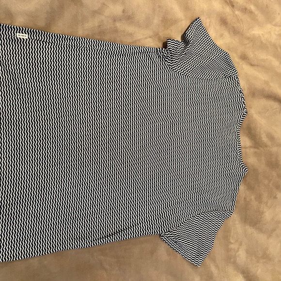 OLIVER SPENCER WAVY STRIPED SHORTSLEEVED TSHIRT - Picture 4 of 4